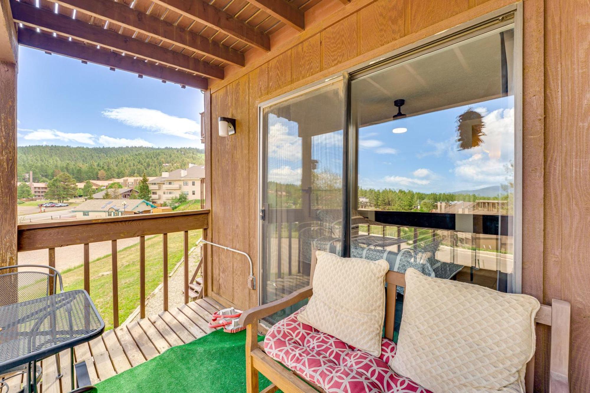 Angel Fire Mountain Condo Steps To Ski Resort! Exterior foto