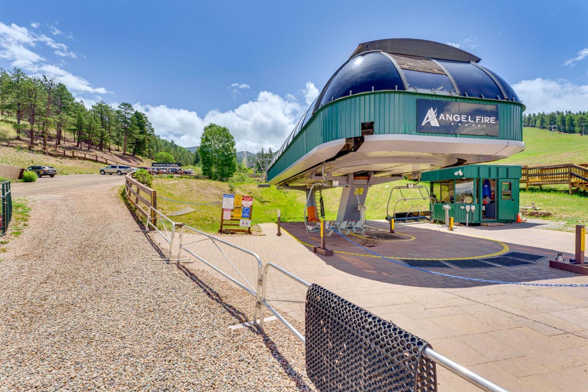 Angel Fire Mountain Condo Steps To Ski Resort! Exterior foto